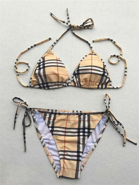 burberry swimsuit fake|burberry women bikini.